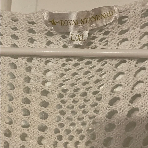 Royal Standard White Crochet Top - Picture 3 of 10